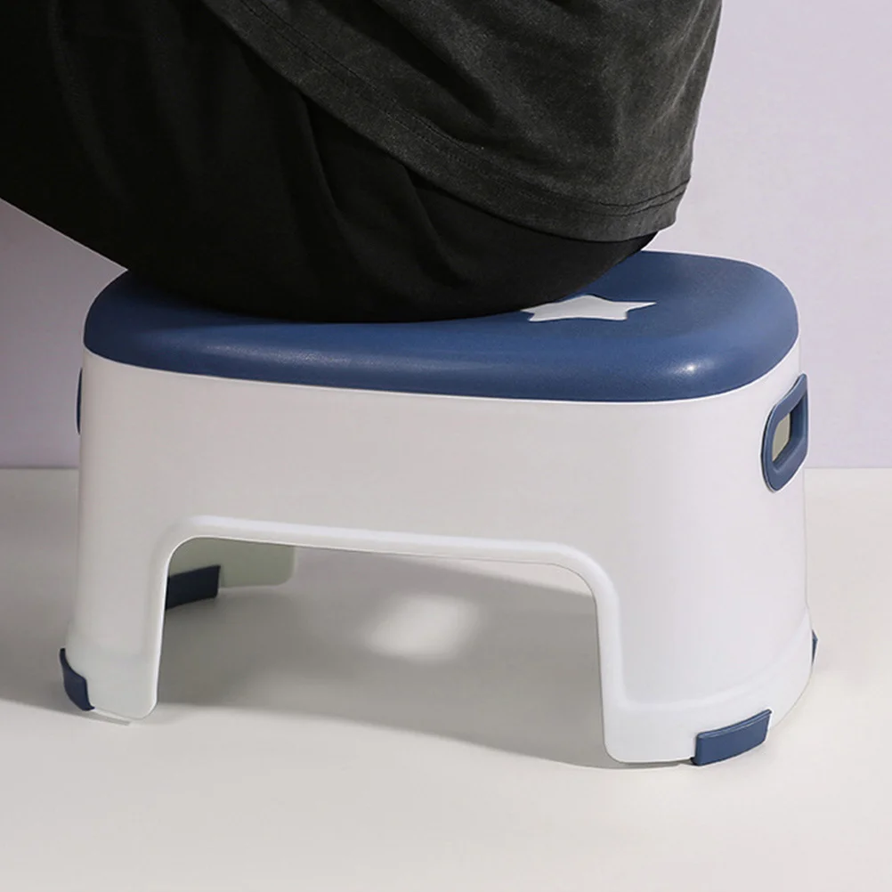 

Toilet For Adults Non-Slip Bathroom Foot Stool Ergonomic Design Squatting Position Potty Step Stool Home Shower Use
