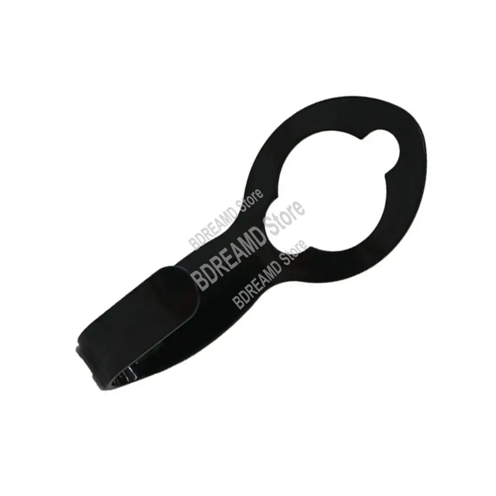 ABJY-Garden Hose Holder, Watering Hose Hanger Hook Wall Mount Hose Hook Holder Black Metal Garden Hose Carrier Hanger
