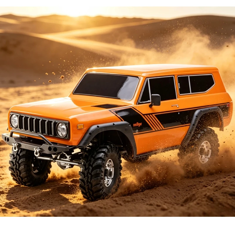 Red Cat  Mountaineering Vehicle 1/10rc Professional Simulation Model Car Electric Four-Wheel Drive Remote Control Car Spot.