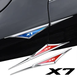 2pcs alloy car stickers car accsesories accessory for bmw x1 x2 x3 x4 x5 x6 x7 f48 f39 g01 f97 f98 g02 g05 g06 g07