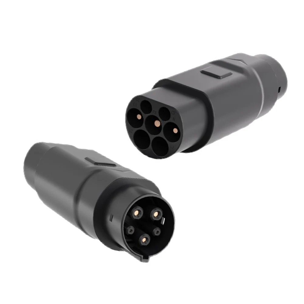 

EV Charging Adapter 7.2kW Charging Type2-Type1 Adapter IP54 Protection ABS Housing Lightweight Compact Outdoor Use Ready