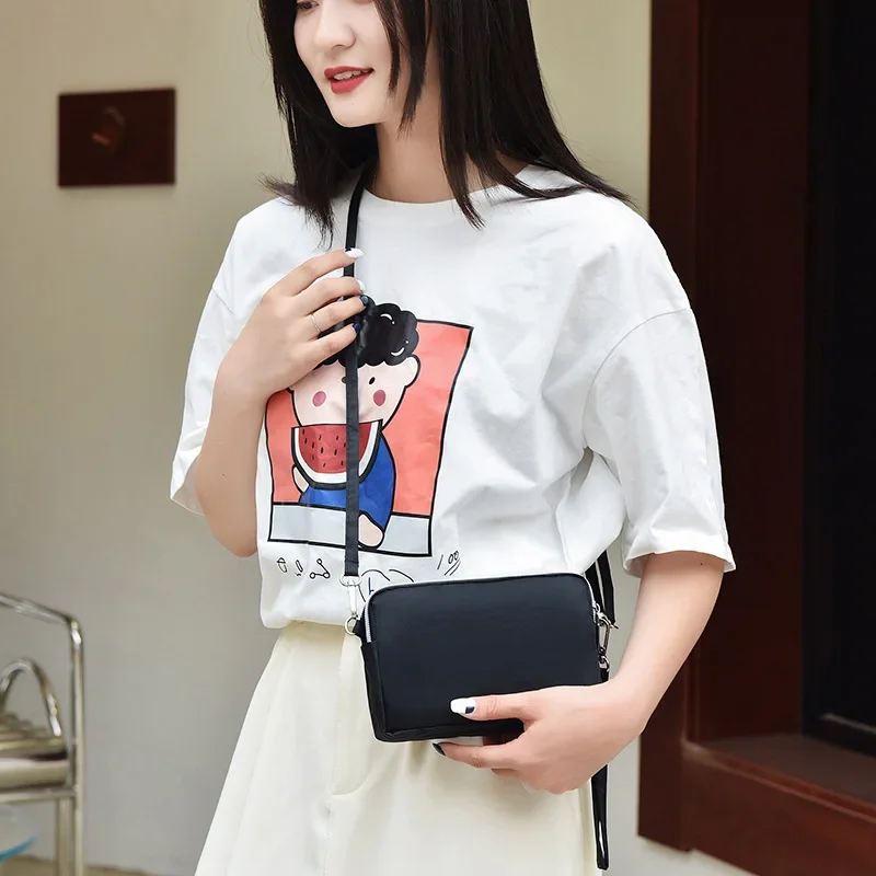 

New Trendy Three-layer Women Wallets Crossbody Mobile Phone Bag Pouch Messenger Shoulder Clutch Bag Coin Purse and Handbag Bolsa