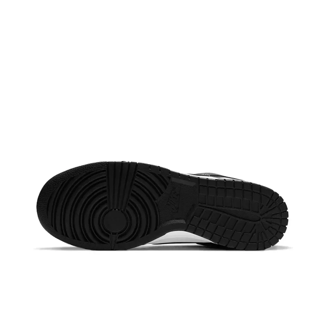 NIKE-DUNK LOW chaussures pour hommes et femmes, chaussures de planche originales, non ald, résistantes à l'usure, décontractées, couleurs noir et blanc