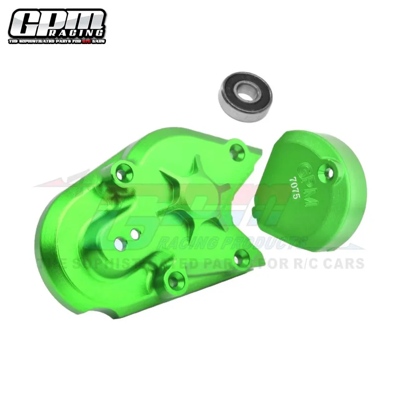 Boîtier de transmission en aluminium GPM 7075 LOS262008 pour moto LOSI 1/4 PromPain-MX