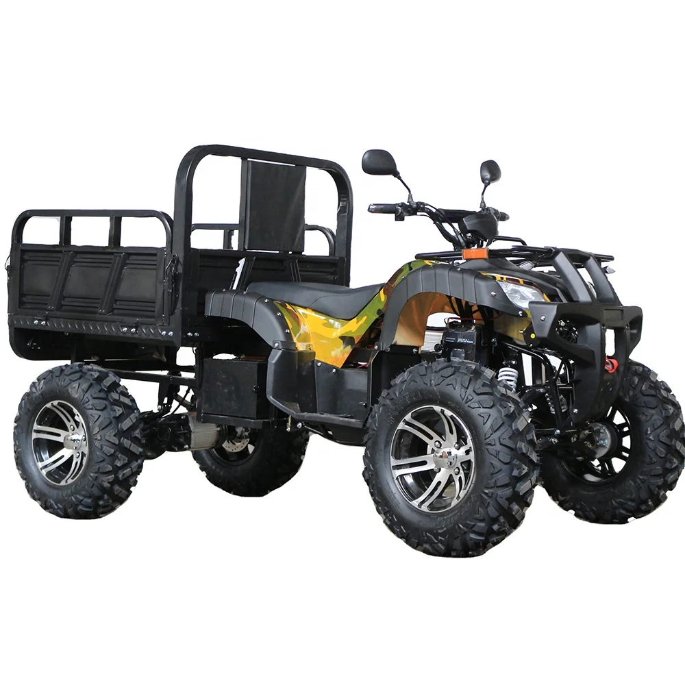 Maximum Load Capacity 500kg 3000W Farm Quad 72V  Electric ATV Dumper