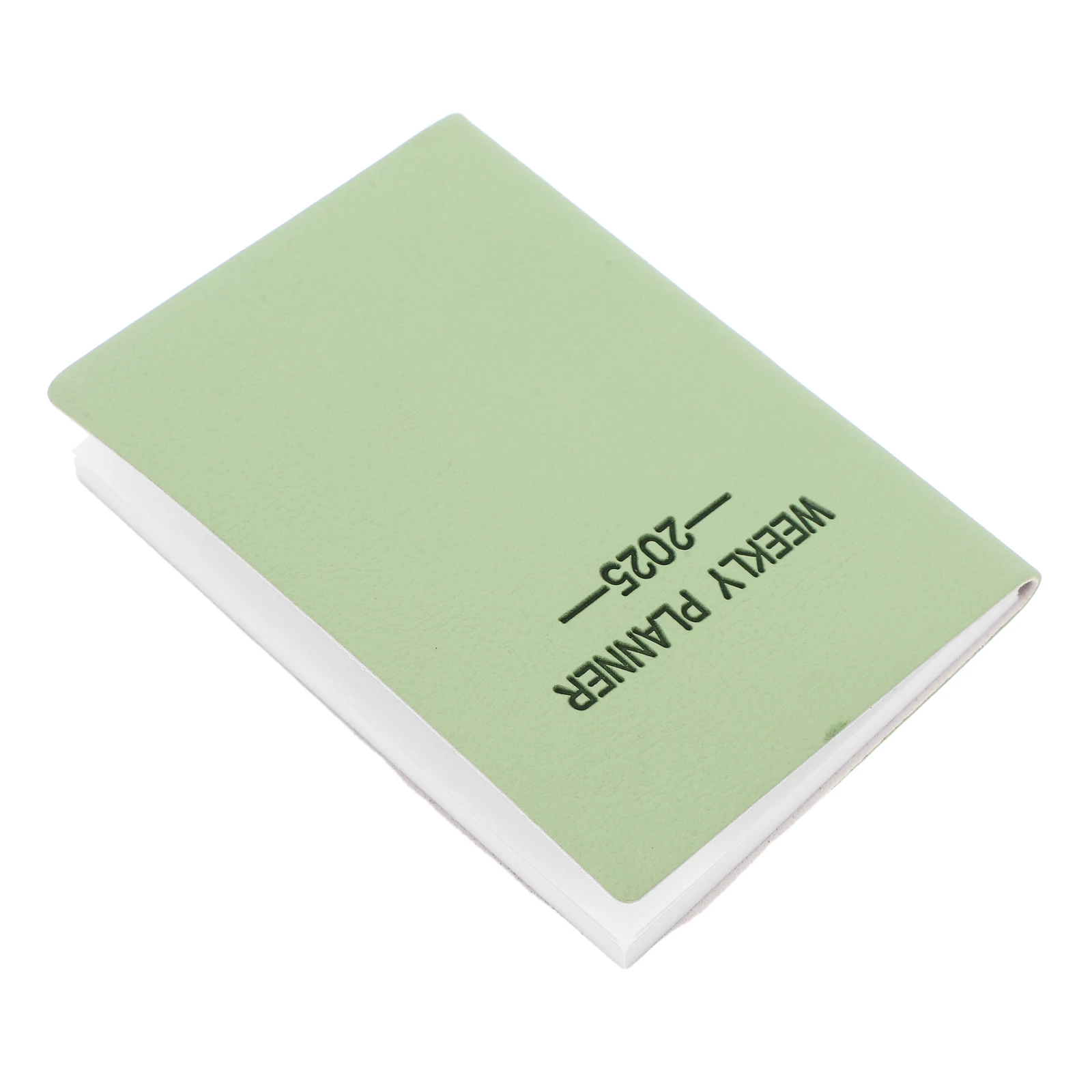 

Weekly Planner 2025 Pocket Mini Planners Desktop Light Calendar Book Office