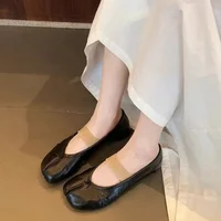 Retro Round Split Toe Flat sneaker designer shoes Women Casual Loafer Soft Moccasin Fashion Tabi Ninja Mary Jane ballet shoes - Image 4