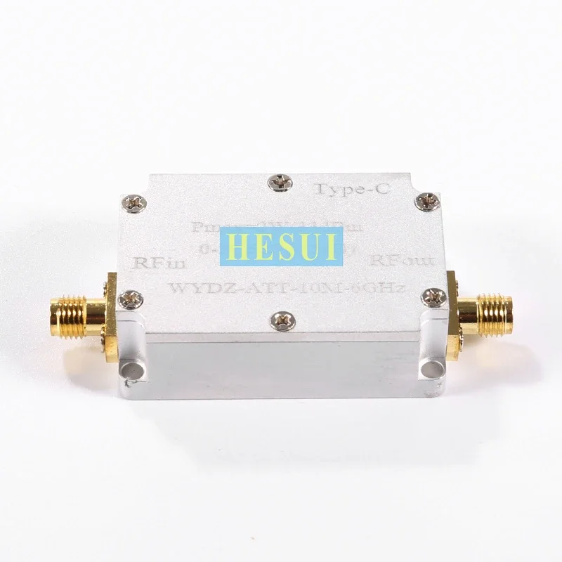 TYPE-C 2W 0-31.5dB=Programmable 0.5dB=Step 10MHz - 6000MHz 6GHz Attenuator Digital RF attenuator CNC attenuator Module Board