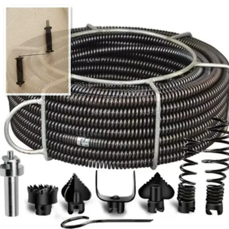 Portable Pipeline Dredging Machine Household Drainage Pipe Cleaning Tool