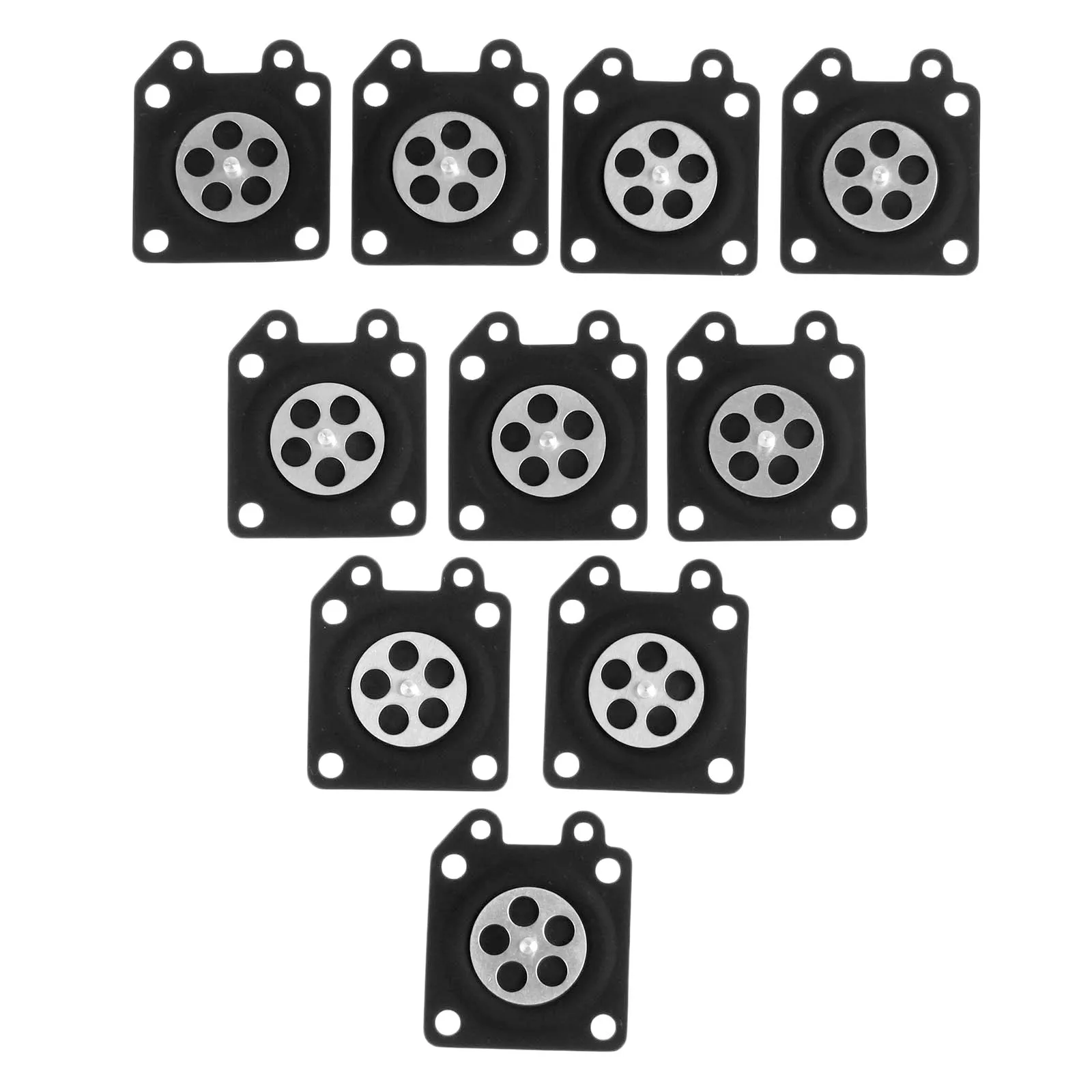 10Pcs Carburetor Repair Kit Metering Diaphragm Assembly for Walbro WA WTA WY WYJ  WYK WYM WYP WZ Carburetor Chainsaw Parts