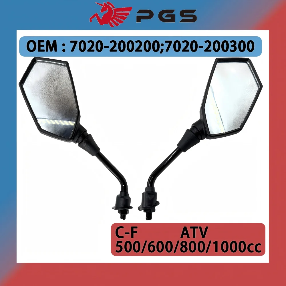 LH RH Rearview Mirror Mirrors For CF800 X8 Uforce CF800 450 600 625 X8 800 850 1000 Cforce ATV 7020-200300 7020-200200