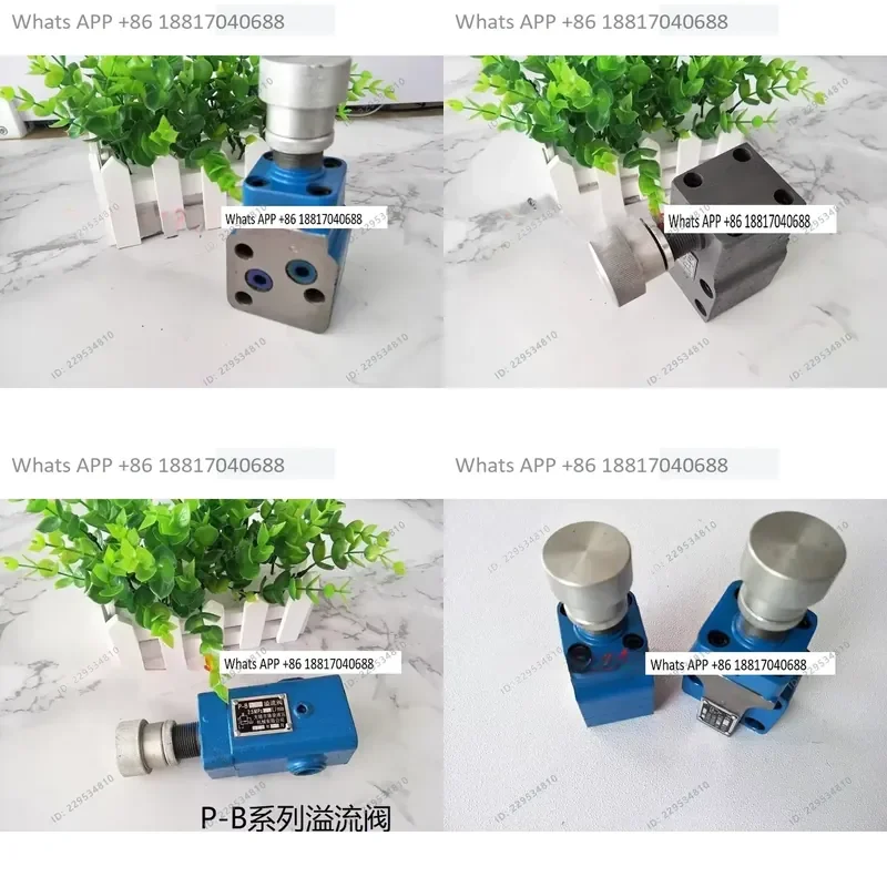 1PC for Y-10B/Y-25 Overflow Valve Tubular Plate Type Hydraulic Pressure Relief Valve Industrial Fluid Control Component