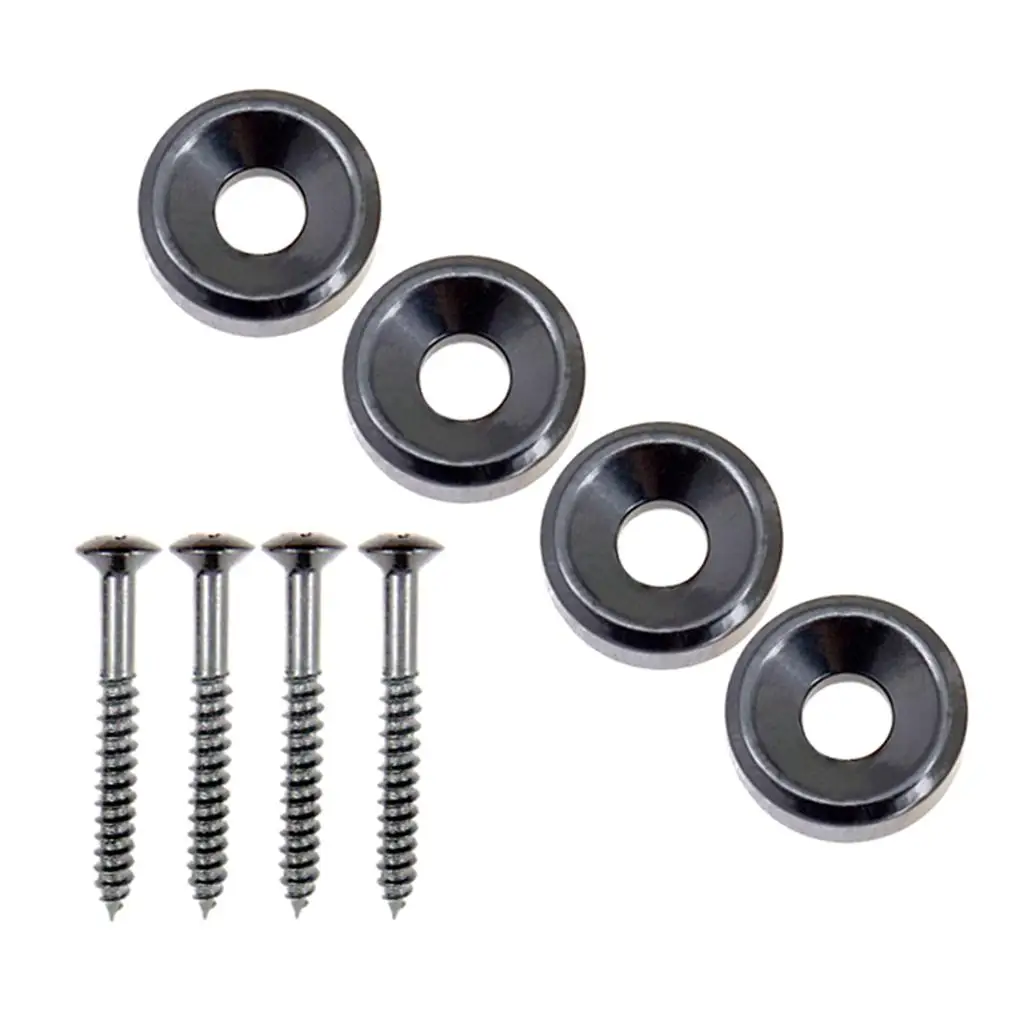 Electric Guitar Bass String Screw Buckle Knob Reinforced Fixing Kit