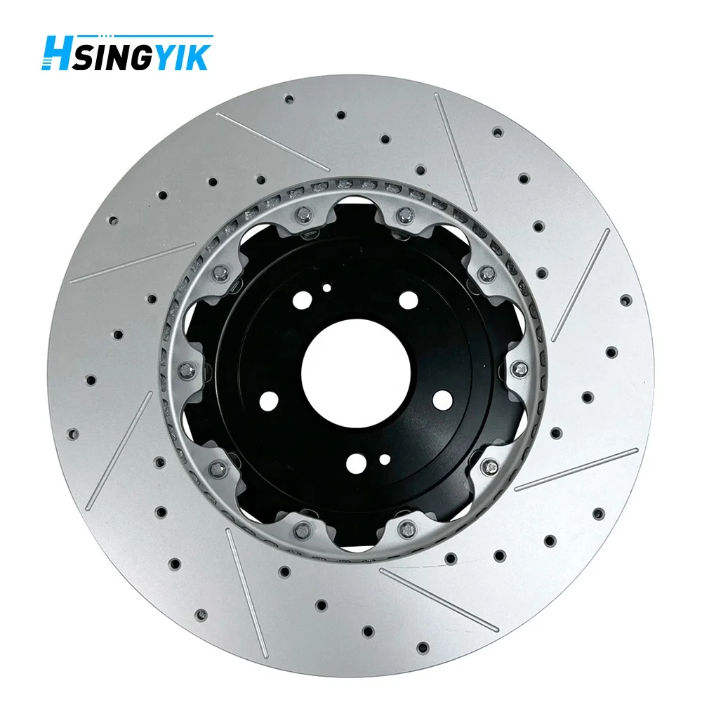 For Hsingyik Front Floating Break Disk Rotor for Mitsubishi Lancer Evo X 09.A193.13