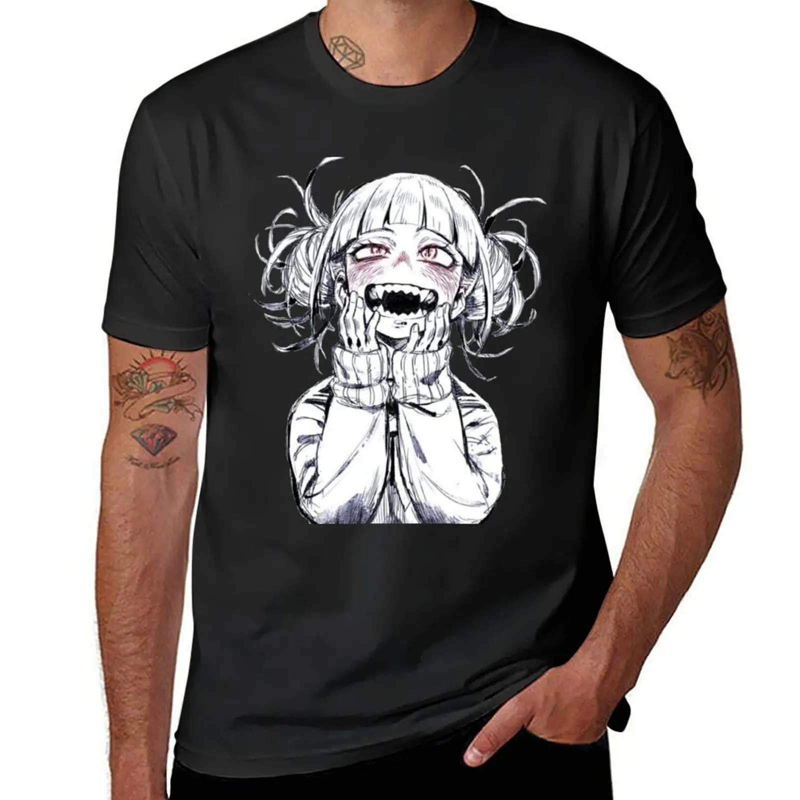 New Himiko Toga | Boku no Hero Academia T-Shirt anime clothes funny t shirts T-shirts for men cotton