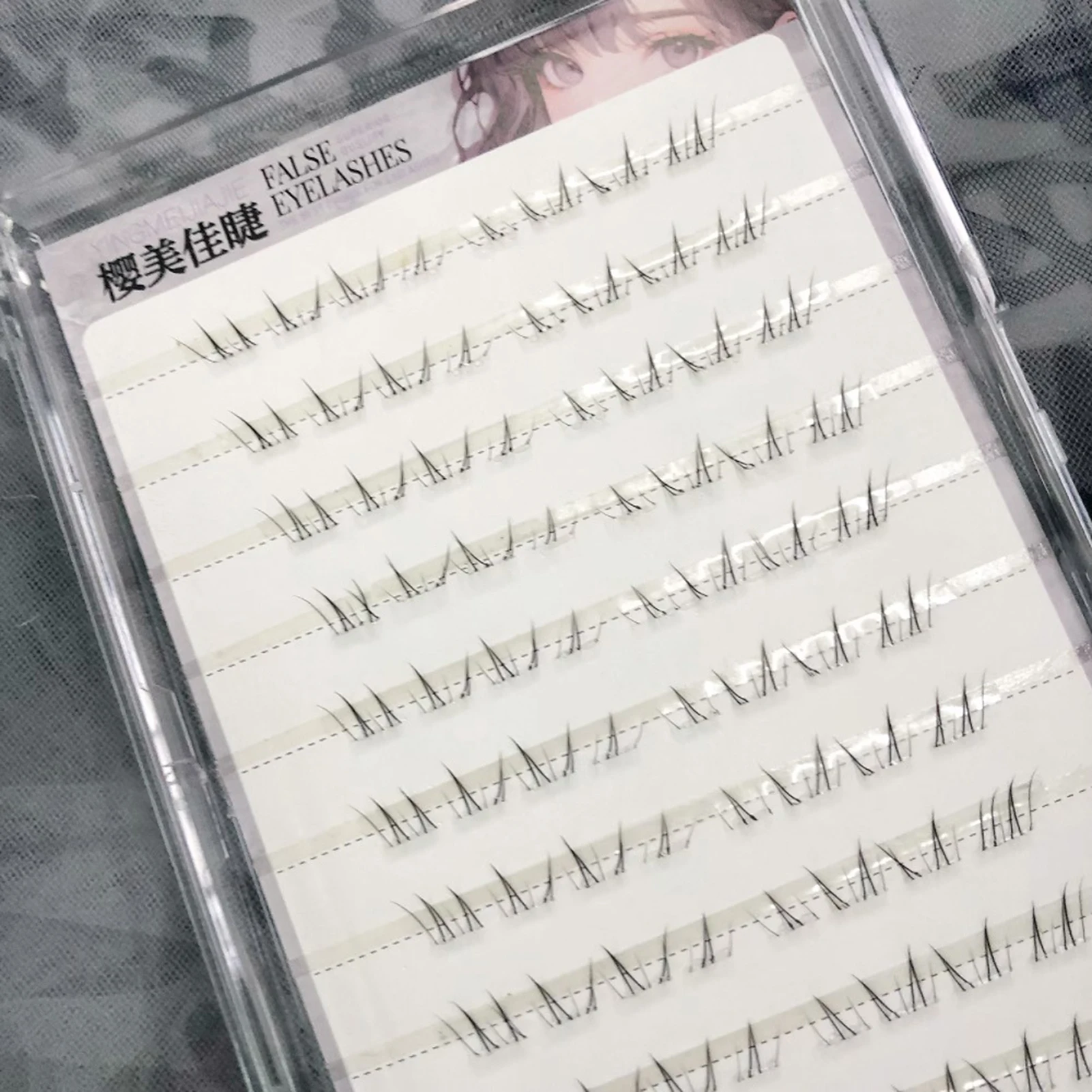 4-6 مللي متر مجموعات الرموش السفلية الفردية لا حاجة للغراء C حليقة سوداء أقل رمش ذاتية اللصق لاش ملحقات تأثيري ماكياج ذاتي الصنع #3