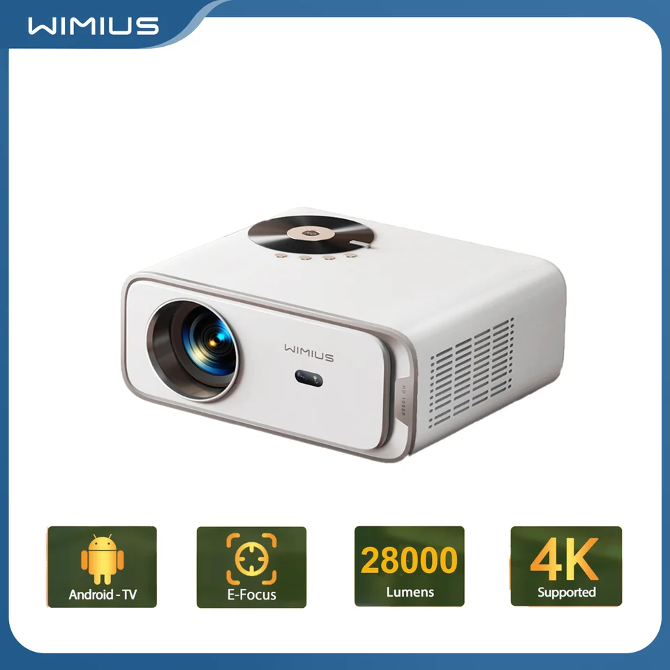 WIMIUS k13 Video Projector 本体 Amazon.com: 【Bundled with Google TV Stick/4K Supported】Smart