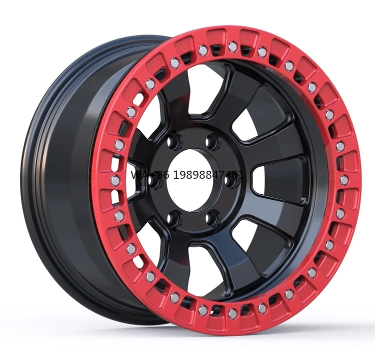 

Customized Super Deep Concave Forged Car Wheels Beadlock with 100mm PCD 25mm/40mm ET Polished Aluminium Alloy Matte Black Finish