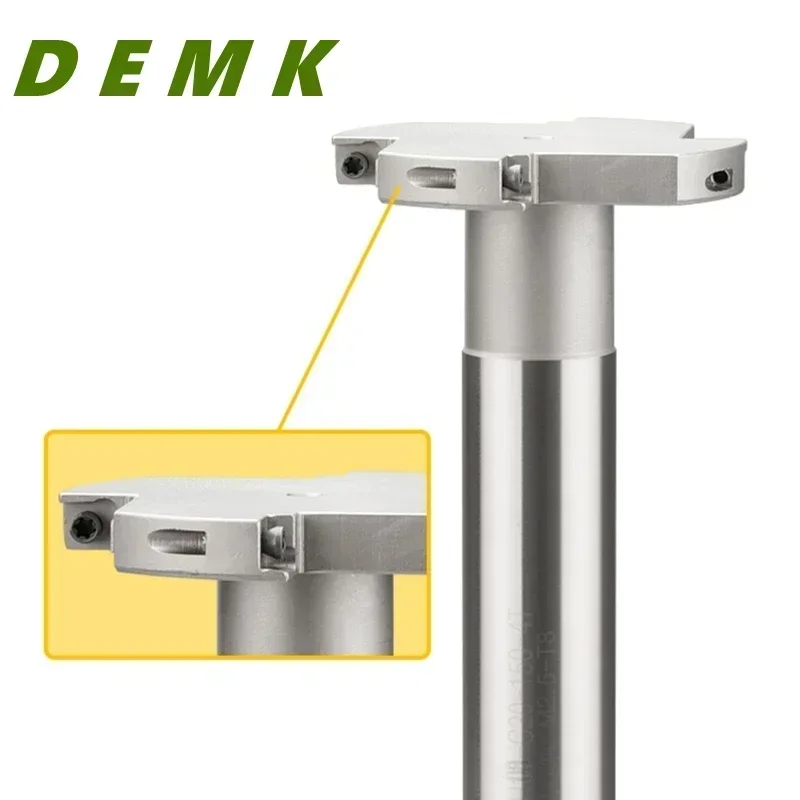 Espesor 8mm H08 CNC varilla de fresa con ranura en T serie HTS MTS varilla de ranurado vástago de fresa en forma de T ranura inserto de carburo