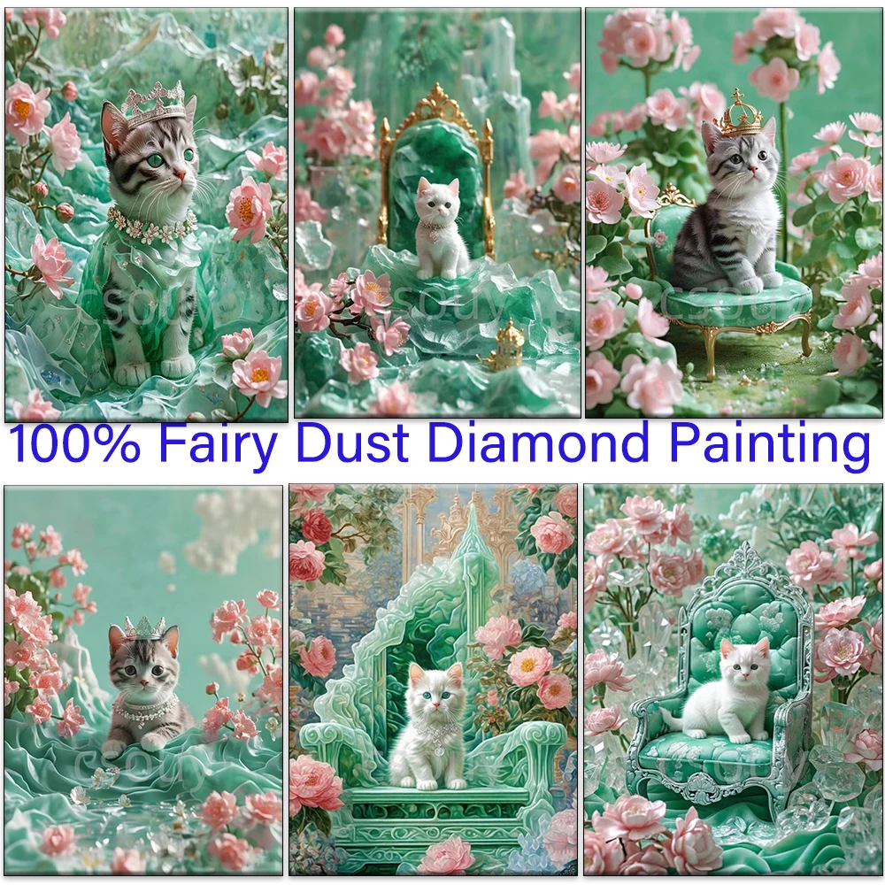 

Flowers Animals 100% Dairy Dust Full Square Diy Diamond Painting Cross Stitch Embroidery Mosaic Home Decor Needlework Crystal AB