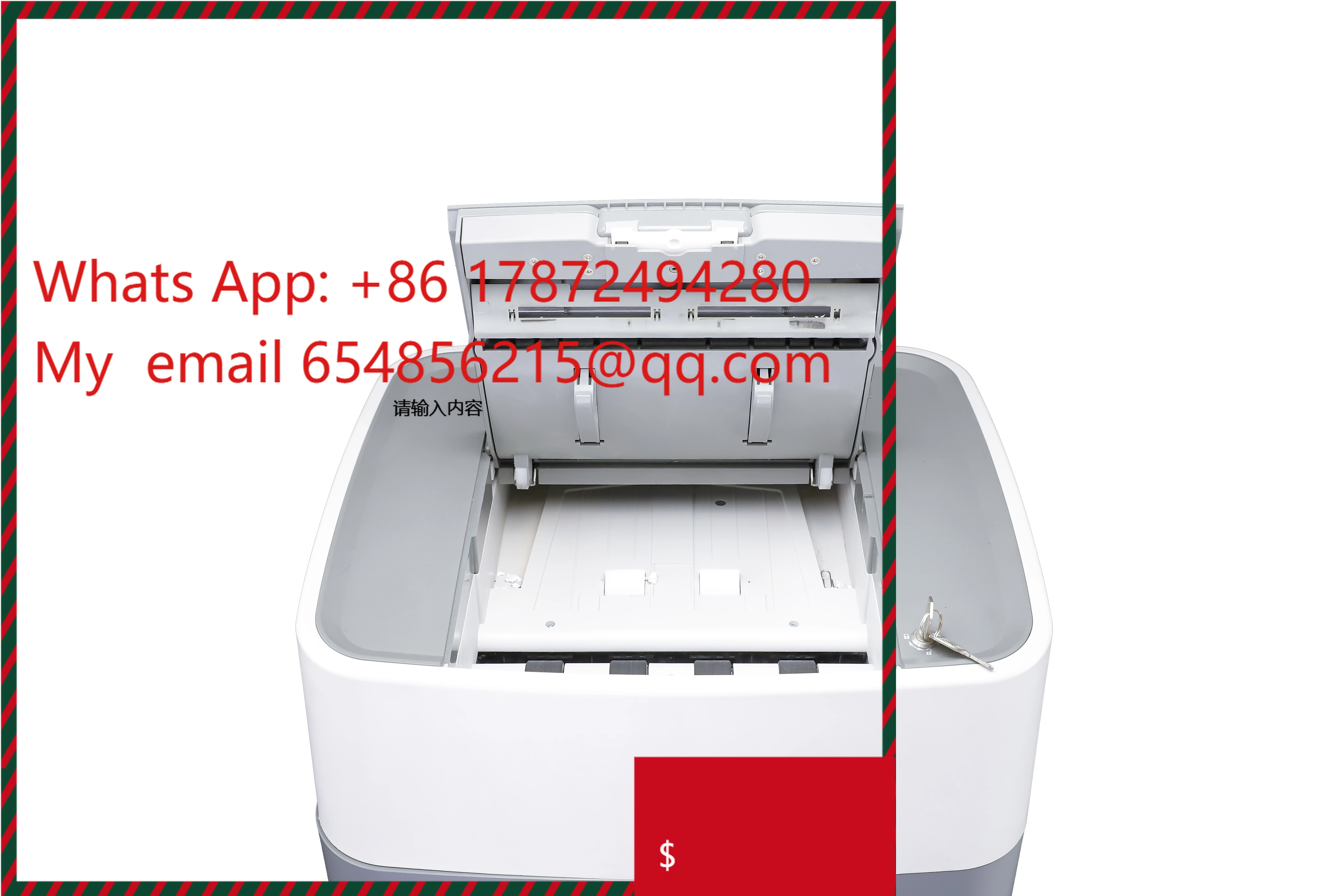 New Type 40L 12sheets/300sheets  Cross Cut Auto Feed  Office Heavy Duty Commercial Paper Shredder Machine
