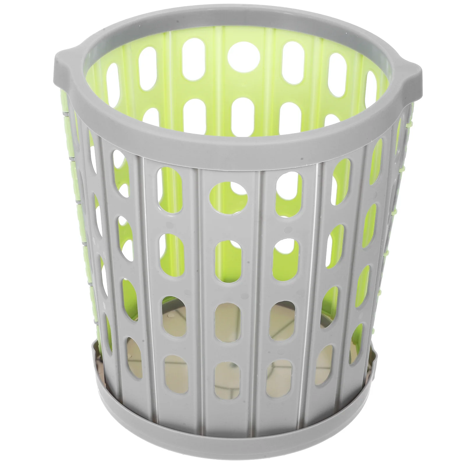 

1Set Foldable Trash Can Space Saving Plastic Waste Container Detachable for Home Office Hotel Room Bathroom Compact Design Large