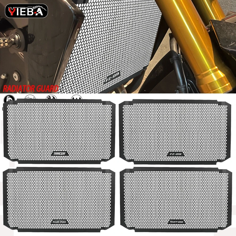 

Motorcycle Radiator Grille Guard Cover For YAMAHA MT-09 / FZ-09 / XSR900 / Tracer 900GT /ABS 2015-2020 Water tank Protection Net