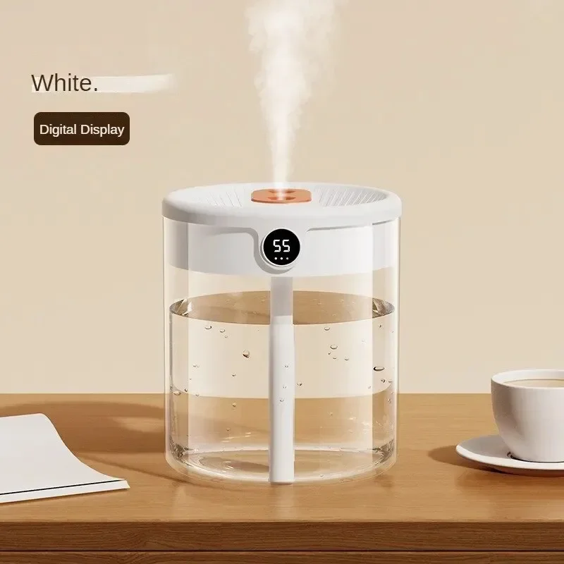 Xiaomi 2L Double Spray Humidifier USB Aroma Diffuser With Cool Mist For Bedroom Home Digital Display Air Atomization Humidifier