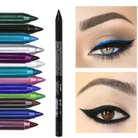 6 Colors Long-lasting Eye Liner Pencil Waterproof Pigment Blue Brown Black Eyeiner Pen Women Fashion Color Eye Makeup Cosmetic