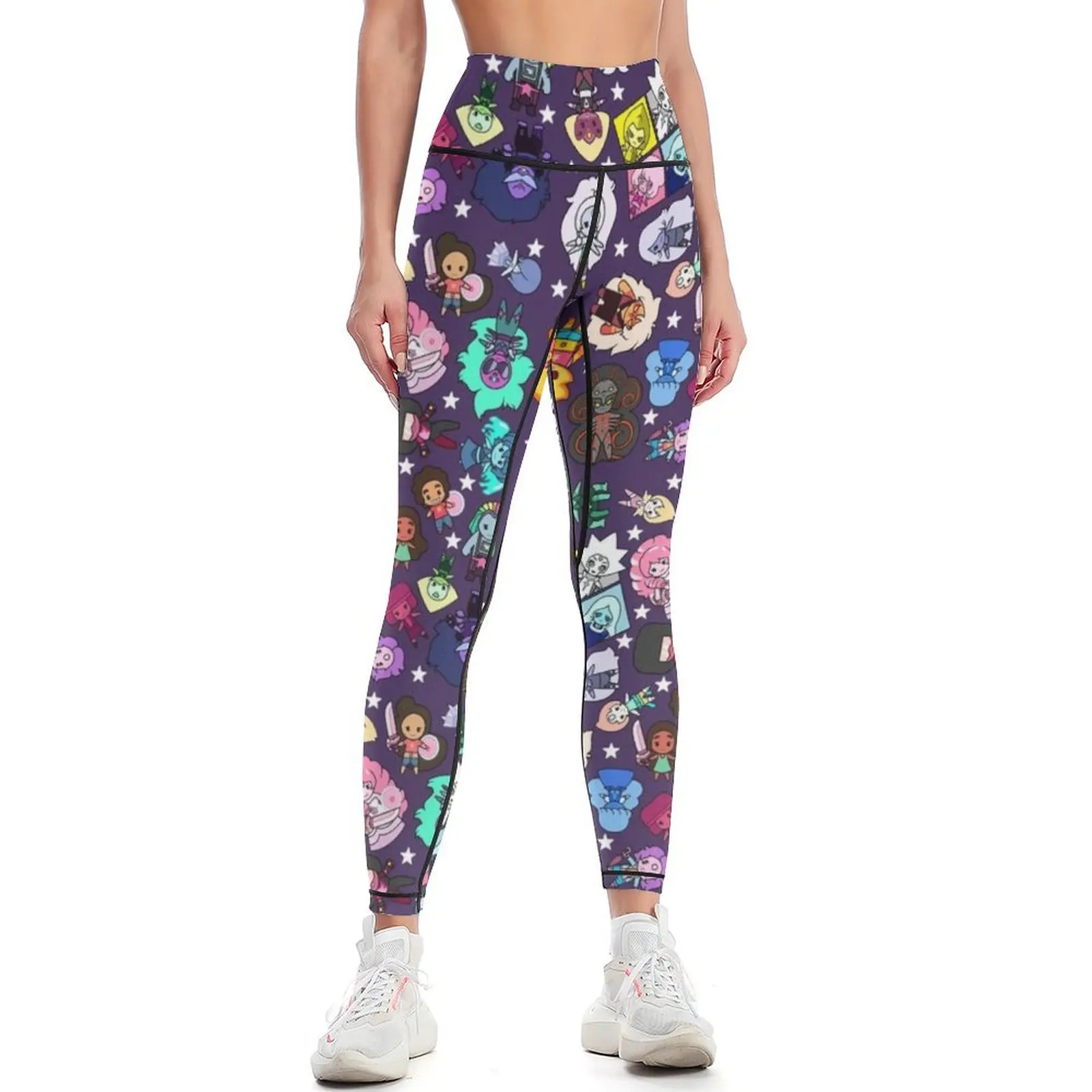 

Crystal Gems Leggings legging push up Women's high waist sports tennis for Womens Leggings