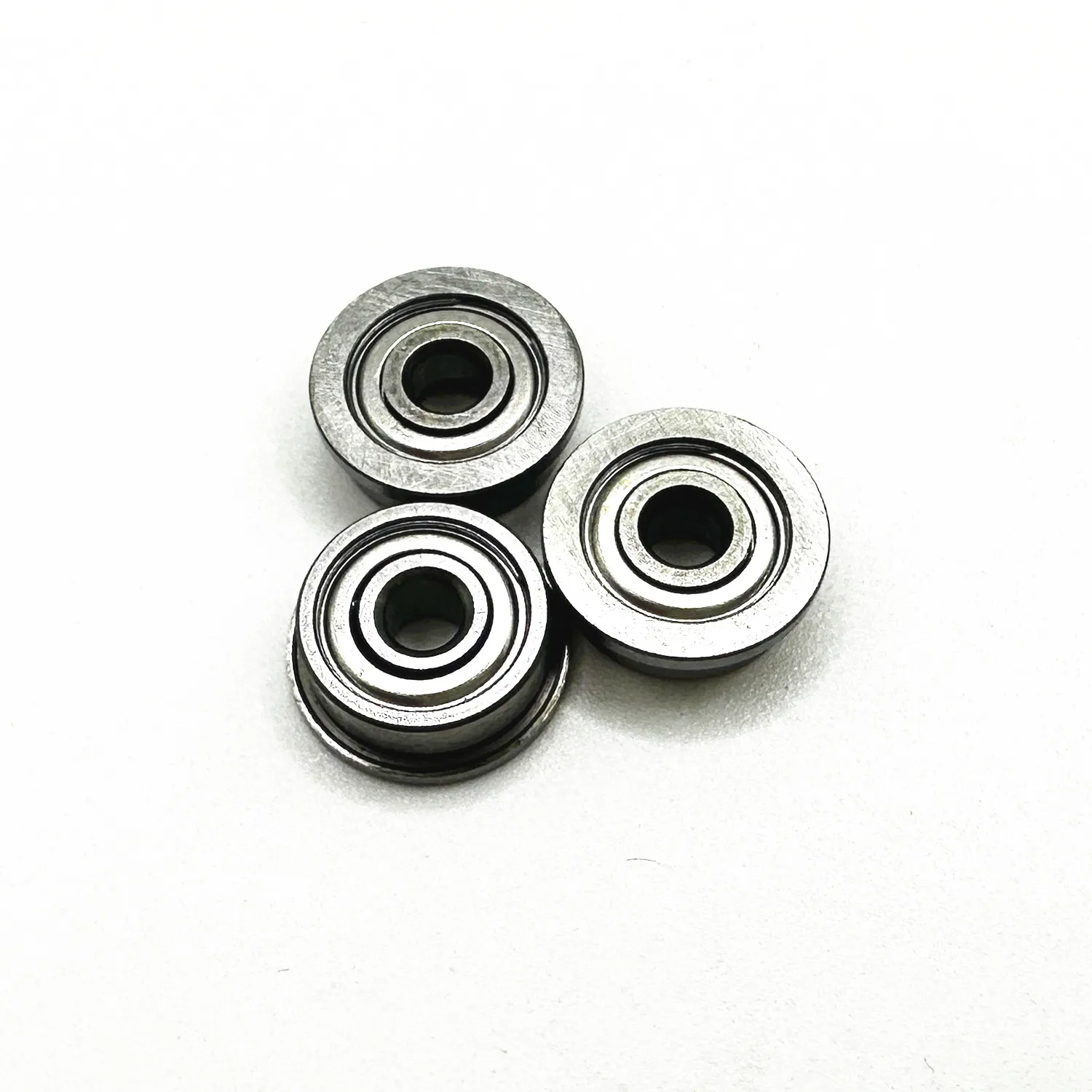 50Pcs F606ZZ 6x17x6mm Flange Bearing Deep Groove Ball Bearing High Quality F606