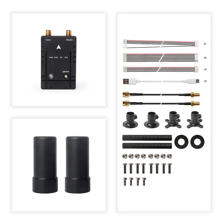 Holybro H-RTK Unicore UM982 (Dual Antenna) RTK GPS provides high-precision positioning information For FPV Drone RC Parts