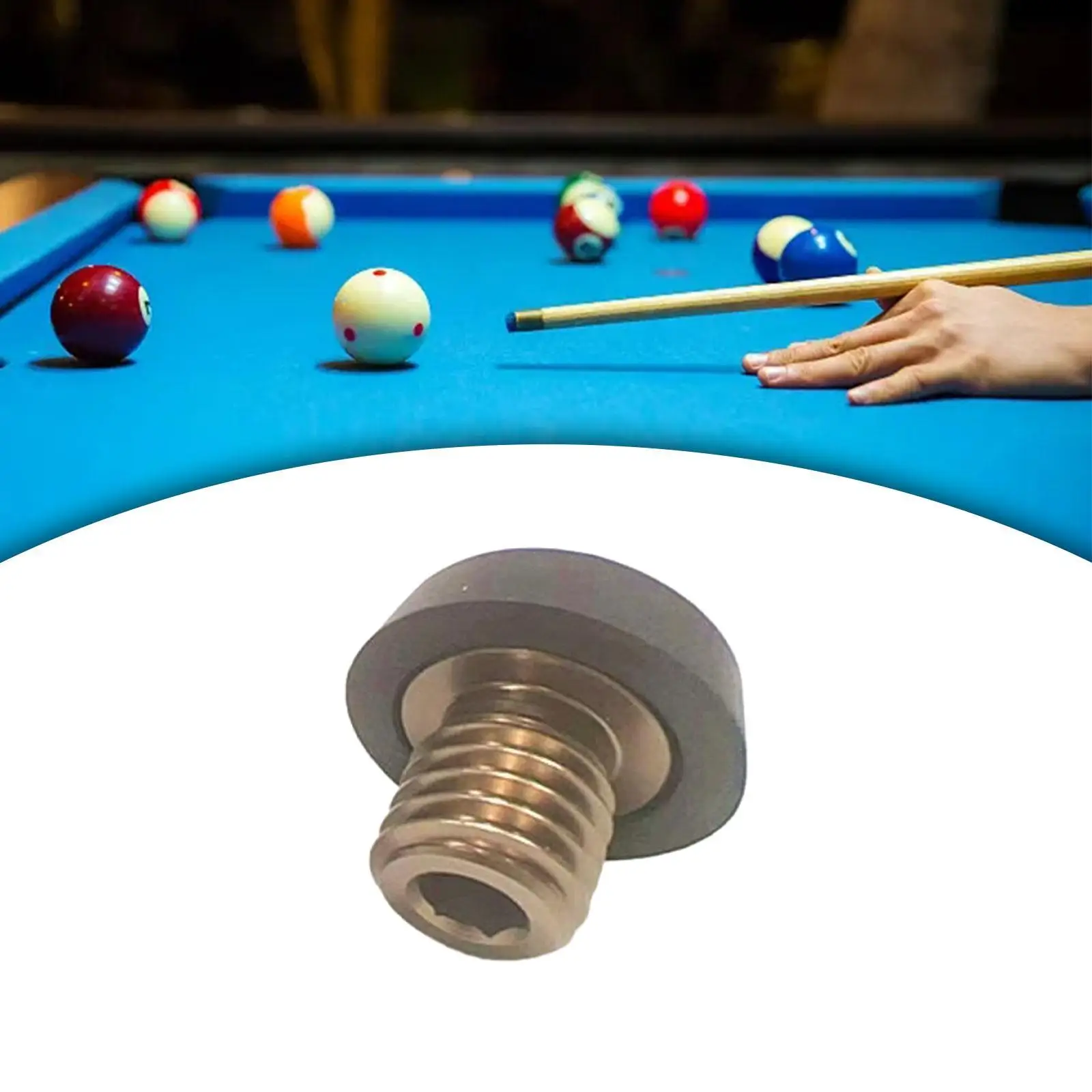 Queue de billard avec bouchon astronomique, couverture de queue, remplacement de nuit