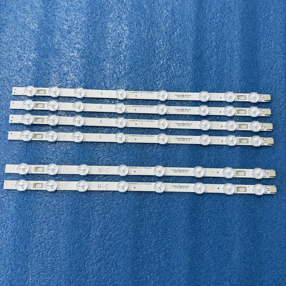 Full LED Strip For VOX LED42880 VESTEL 42 LED625 42FA5O00 42FA8O00 Hitachi 42HYT42U 42HXT12U 42HXT42UH 42LED400S 17DB42B 17DB42A