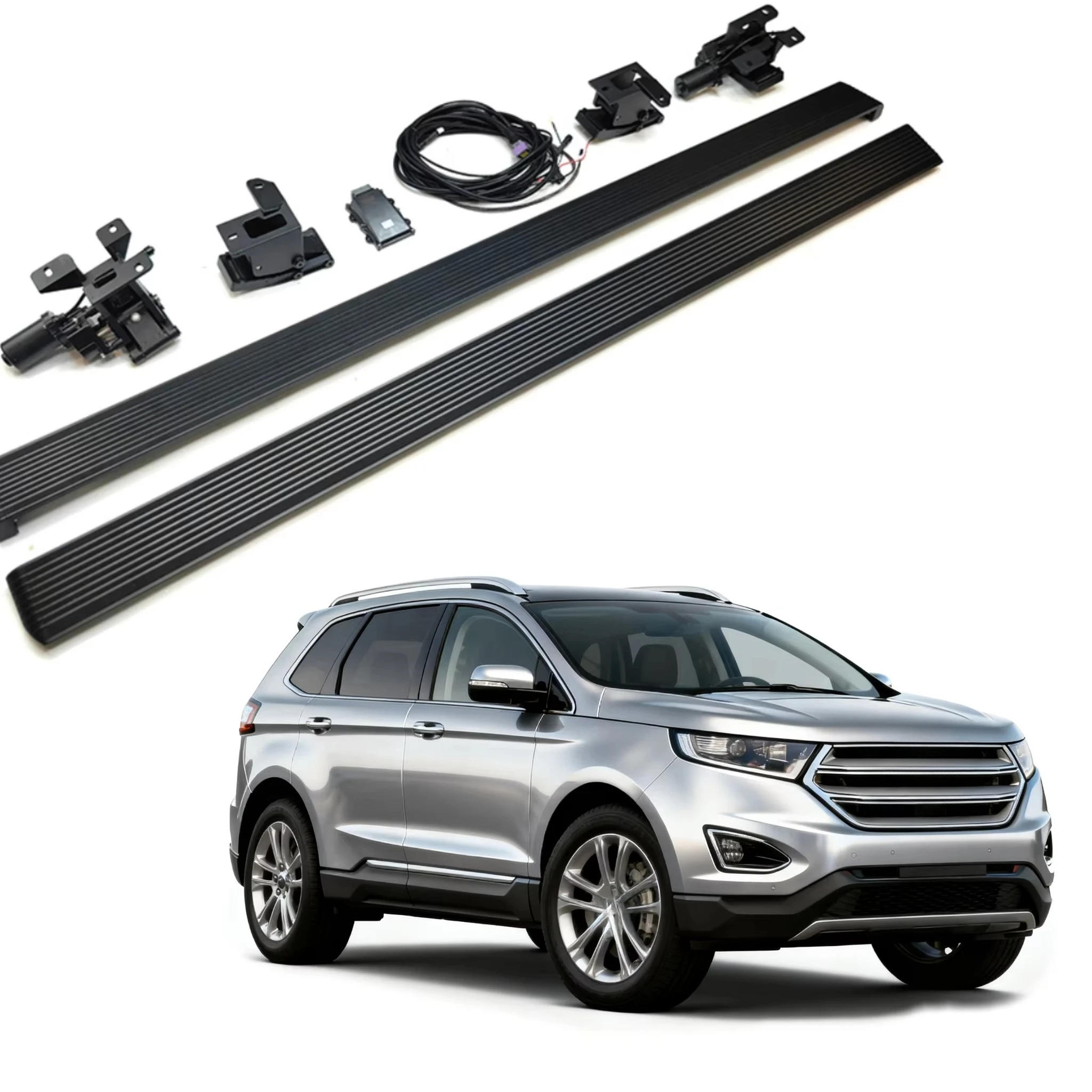 WEIJIA Manufacturing Factory Aluminum Alloy Electric Side Steps for Ford Ford EdgeL/Edge 15-25 Electric Running Board OEM/ODM