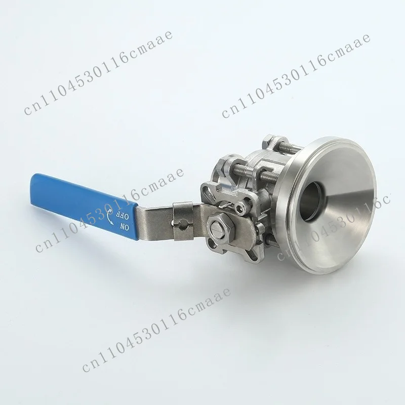Stainless Steel Manual Quick-loading Tank Bottom Valve, Sanitary Grade Medical and Food All-inclusive Tank Bottom Ball Valve