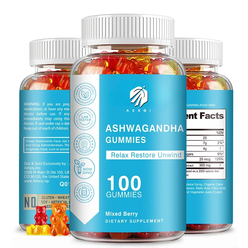 

Ashwagandha Gummies — снятие стресса и тревоги, баланс настроения, релаксация и спокойствие, здоровье иммунной системы
