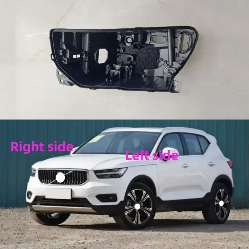 

Для VOLVO XC40 2020 2021 2022 2023, сменная база фары, задний корпус фары, черный задний корпус