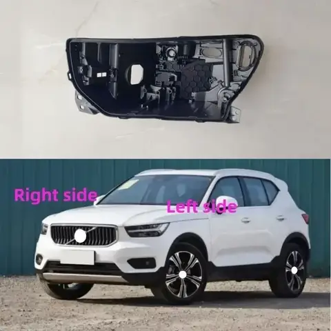 볼보 XC40 2020 2021 2022 2023 교체용 헤드 램프 베이스, 헤드 라이트 리어 쉘, 하우스 블랙 리어 쉘