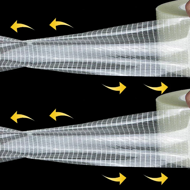 グラスファイバーテープ,片面,包装グリッド,シーリング用接着剤,家電製品のバンドル,固定