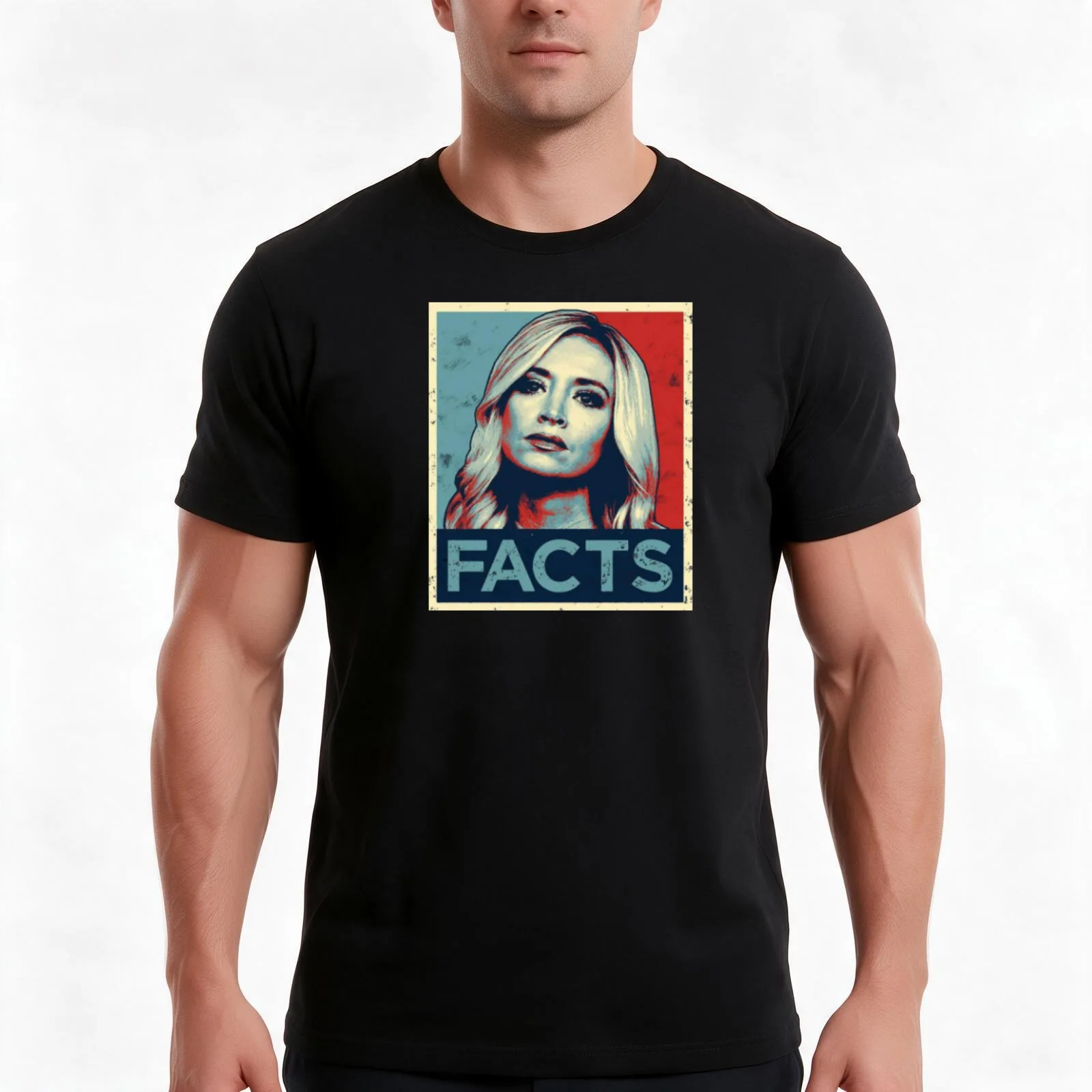 Fact Kayleigh Press Secretary Mcenany T-Shirt Summer Casual Cotton Tee Oversized Streetwear Tops Vintage Graphic Print