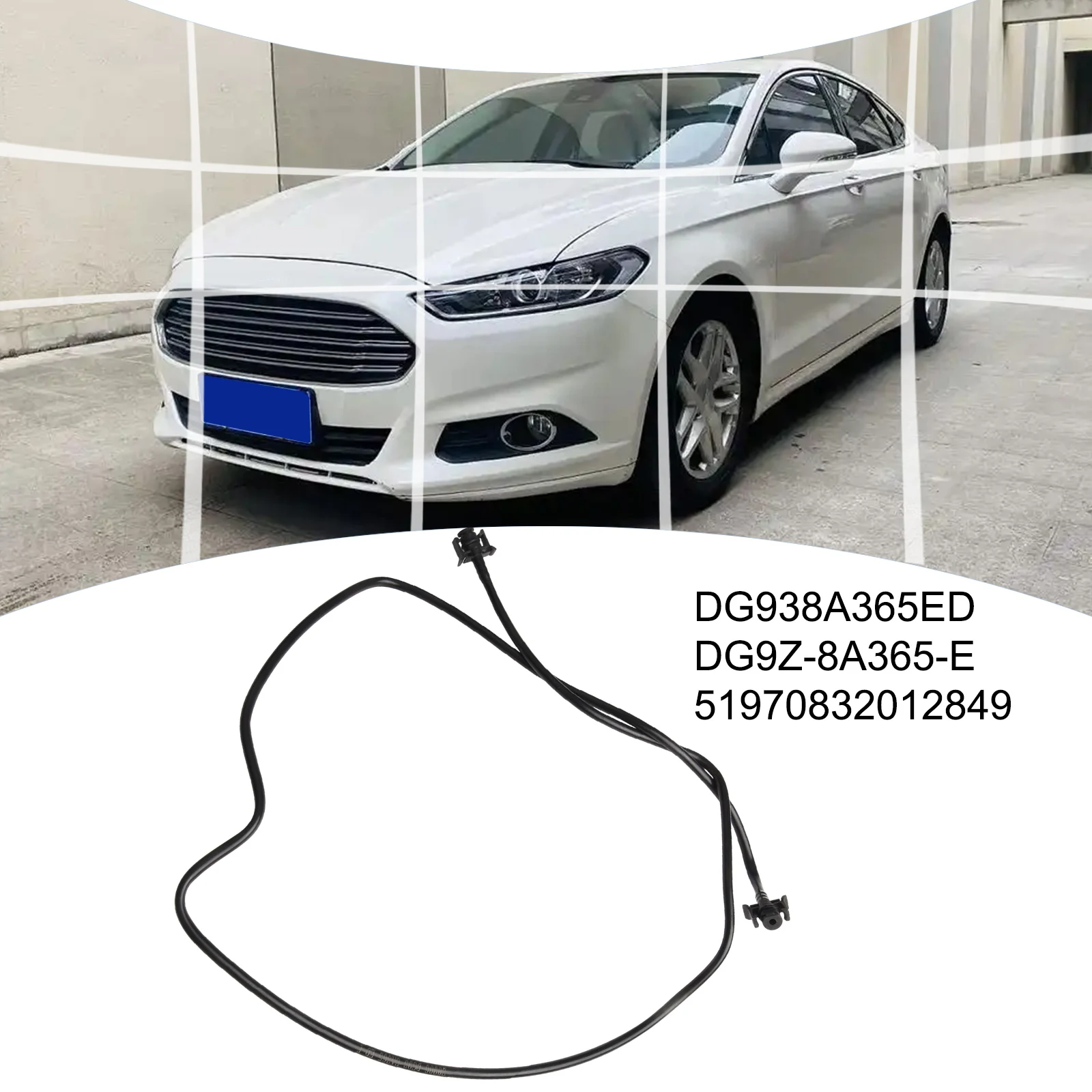 

10) для Ford для Mondeo, обратная труба водяного шланга, заводские характеристики, простая установка, стабильные характеристики