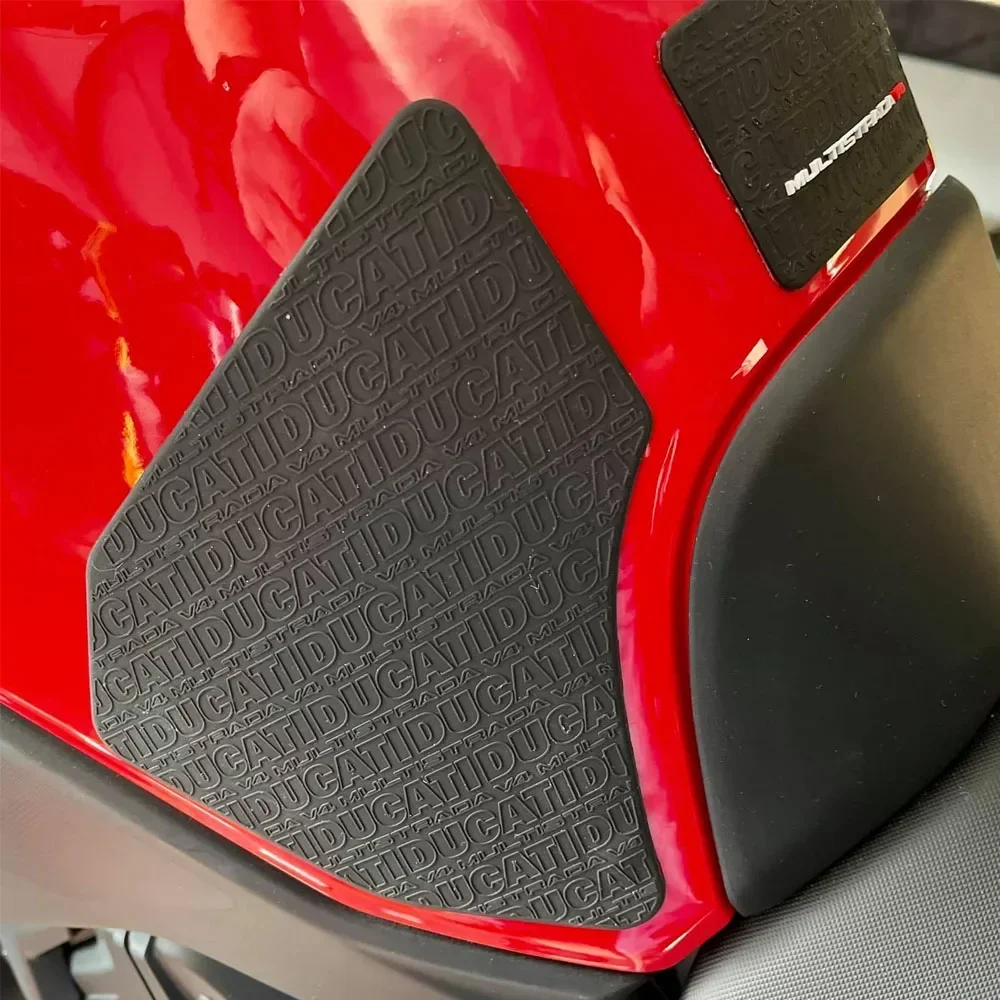 2021 adesivi per Pad serbatoio carburante laterale moto adesivi in gomma per DUCATI Multistrada V4 S V4S impermeabile antiscivolo