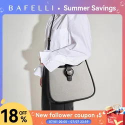 BAFELLI 2025 gato de lujo nuevo bolso de hombro para mujer tendencia estilo RETRO VINTAGE bolso cruzado bolsas de mensajero UNISEX