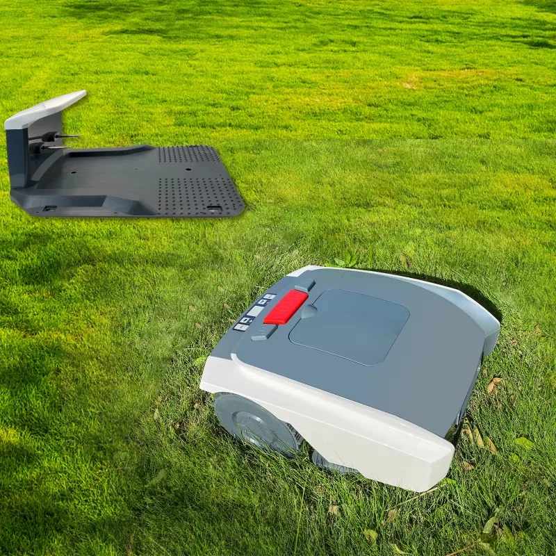 Automatic Lawn Mower Robot with Charge Station 5Ah Mowing 1500 Square Meters