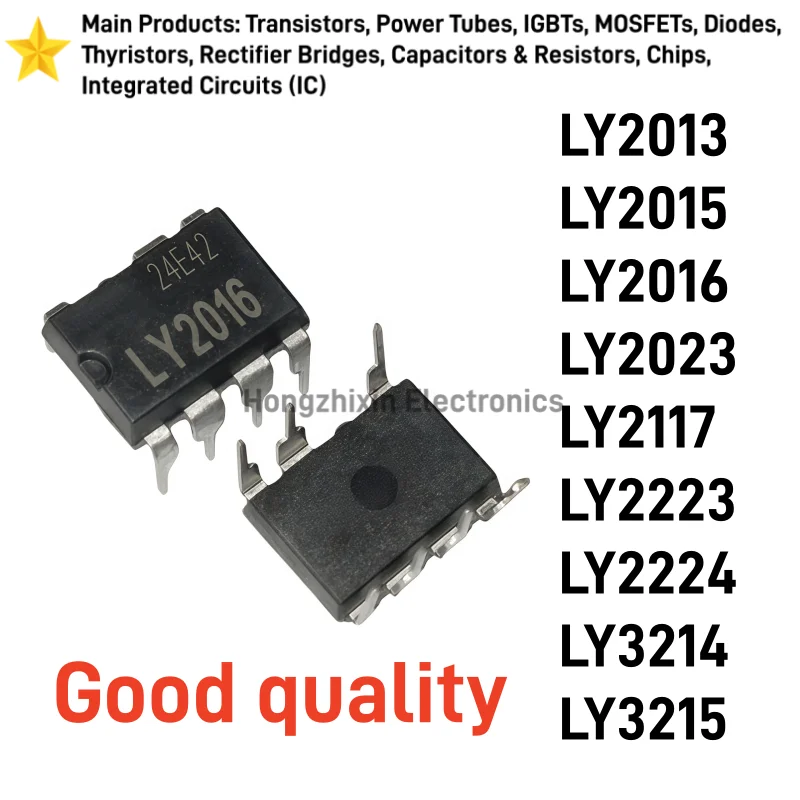 10PCS NEW ICE2A280 ICE2A0565 ICE2A180 ICE2A365 ICE2A165 ICE2A265 DIP LCD power management chip