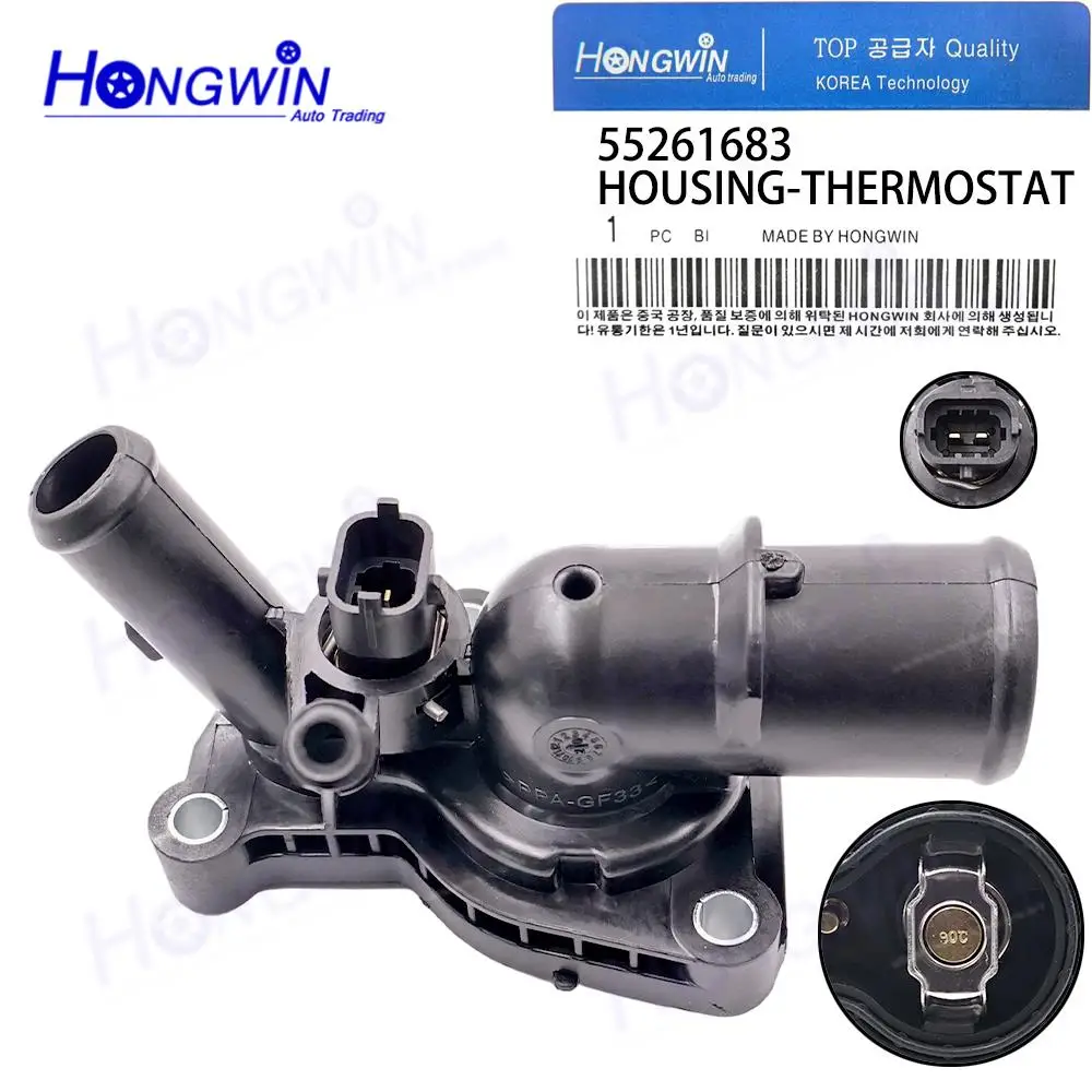 55247743 68294880AA BBT548 New Coolant Thermostat Housing & Thermostat SET For FIAT 500X 334 TIPO Estate Hatchback JEEP RENEGADE