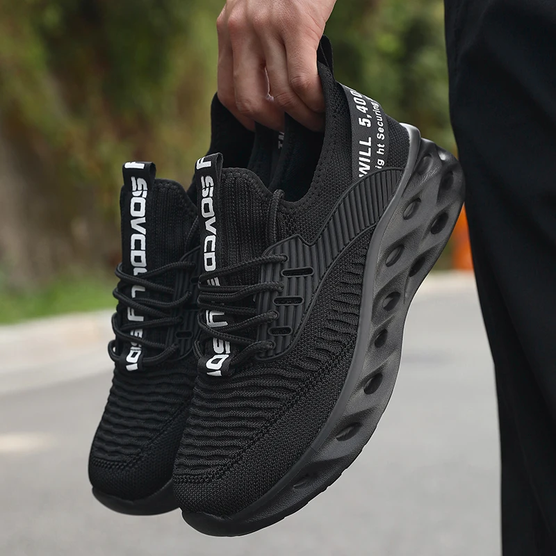 2026 Herren Tennisschuhe Luftdurchlässiges Mesh Leichte Rutschfeste Sneaker Gym Sportschuhe Männer Trainingsschuhe Chaussure Homme – Detail 3