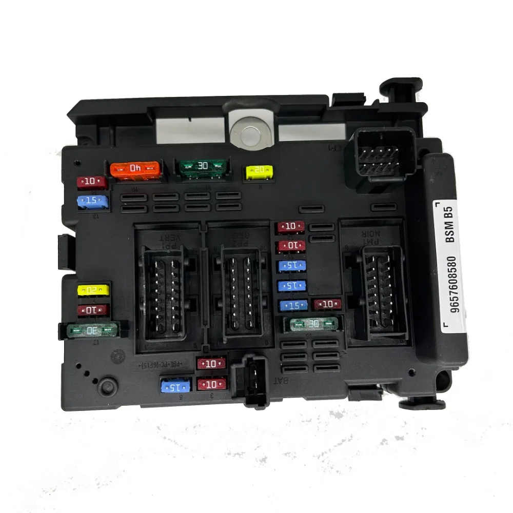 For Citroen C3 C5 Xsara Picasso Peugeot 206 Cabrio 307 Cabrio 406 Coupe 807 1998-2011 Fuse Box Assembly Relay 9657608580 6500Y1