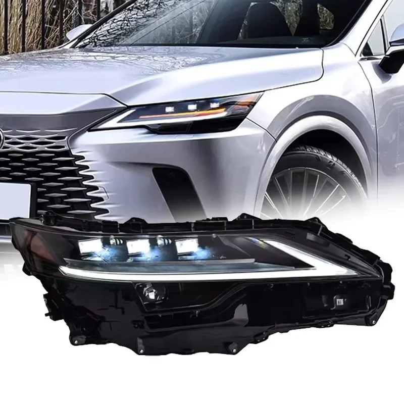 

Full Multi-Beam LED Headlight for Lexus RX350 2023 Low-End Upgrade 3-Lens Modified Headlight Upgrade Headlight